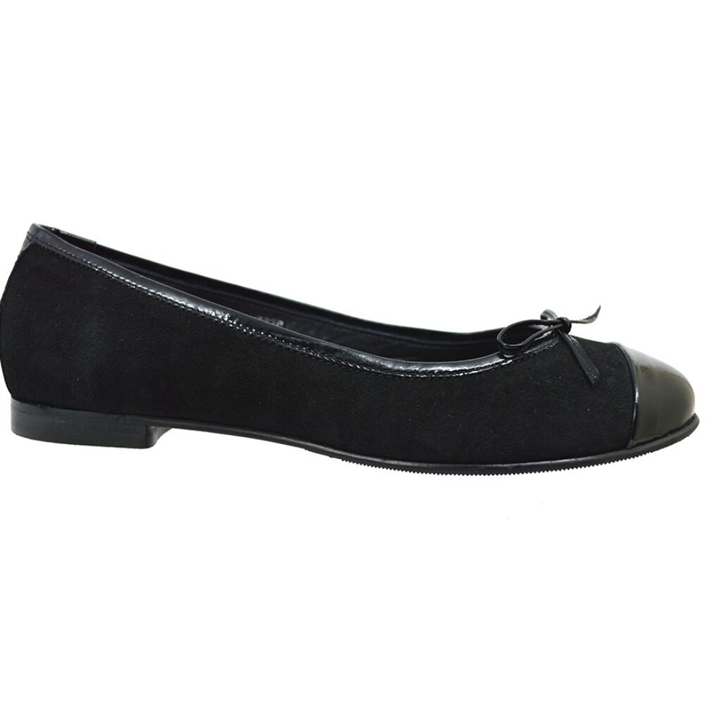 Calzoleria Toscana Ladies B977 Suede & Patent
